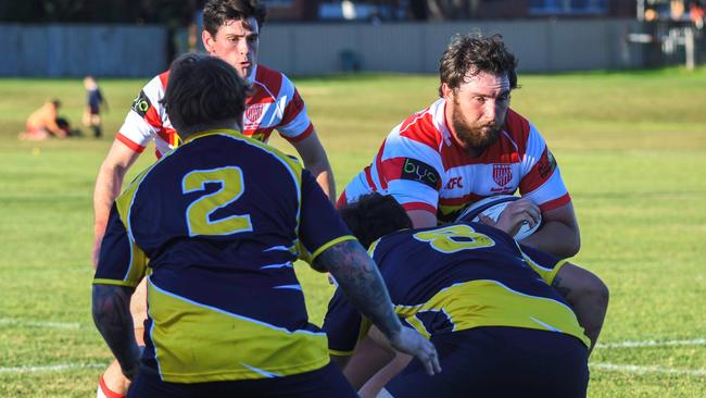 TWO-TRY HERO: Grafton Redmen rugby league recruit James Hughes will line up against Bangalow on Saturday after an impressive first grade debut against Casuarina last weekend. Phtoo: Gary Nichols