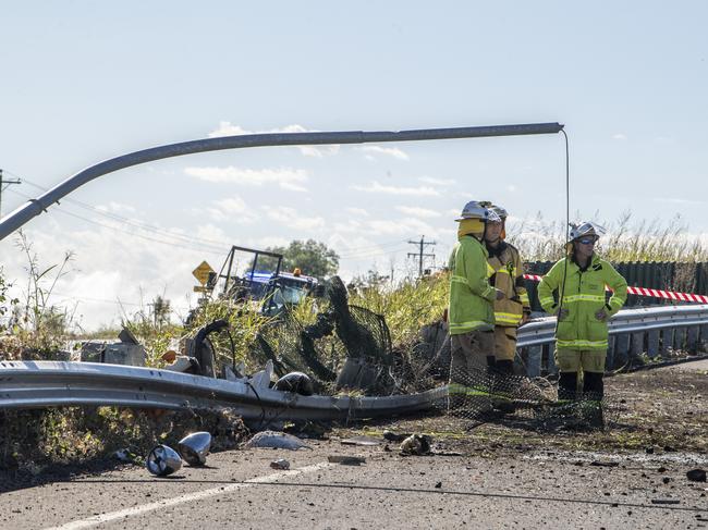 Part of highway closed following early morning vehicle collision