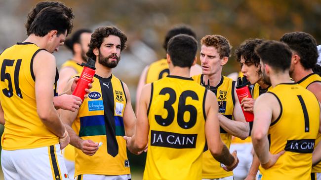 St Mary’s Salesian are set for a big end to the season. Photo: VAFA Media/Dennis Timm.