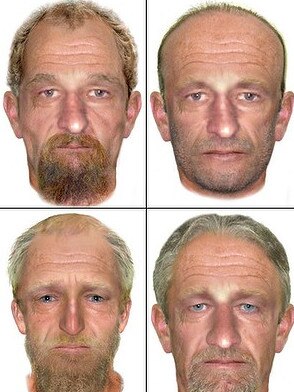 Age-progression images of what John Victor Bobak might look like now.