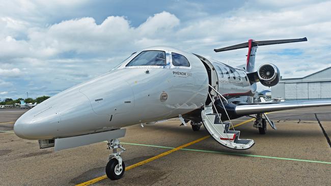 The tax breaks mean corporations are buying bigger and pricier private jets. Picture: Zak Simmonds