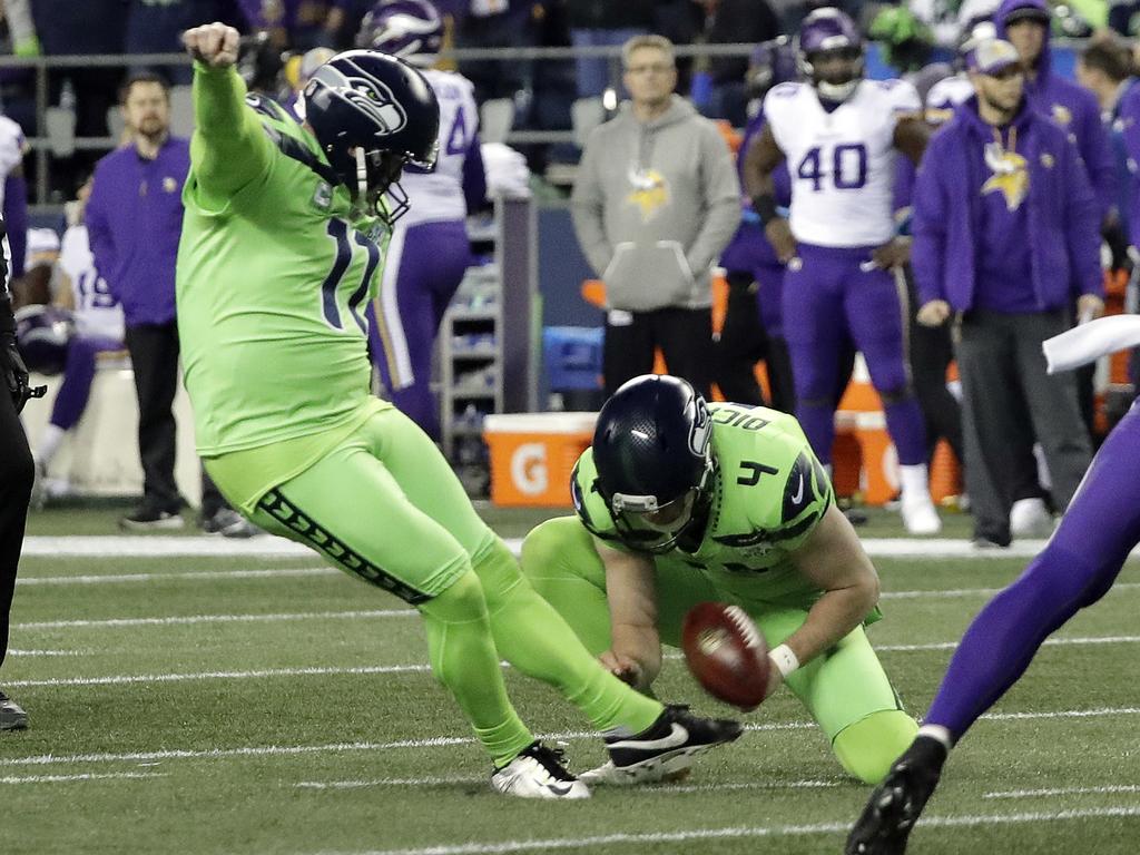 Michael Dickson did an old-school drop kick for the Seahawks, and it was  awesome