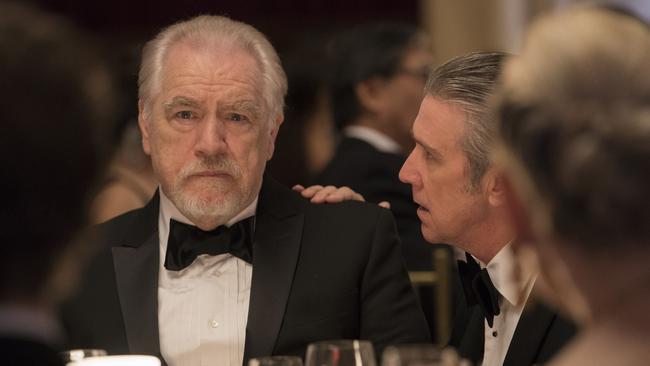 Brian Cox in a scene from "Succession"