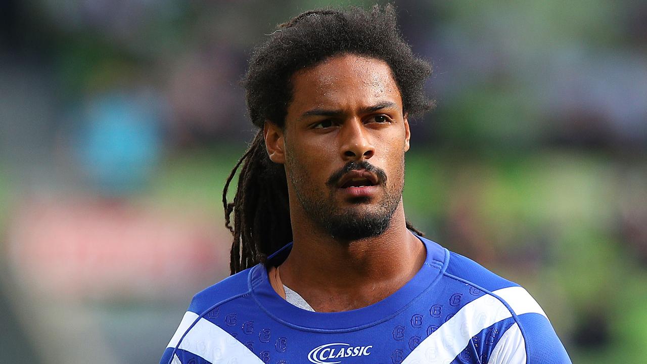 Bulldogs winger Jayden Okunbor. (Photo by Graham Denholm/Getty Images)