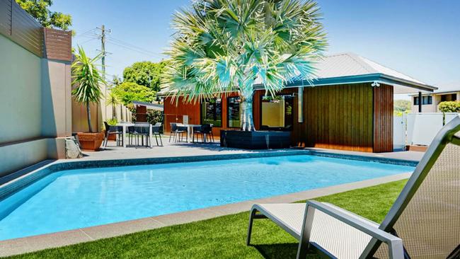 Pull up a lounger by the pool.