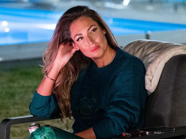 Victoria Montano (left) and Caroline Gaultier (right) during episode 5 of the Real Housewives of Sydney. Picture: Supplied