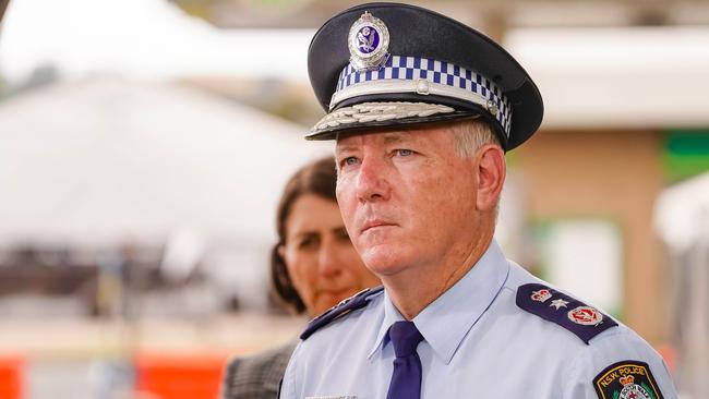 NSW Police Commissioner Mick Fuller says sexual consent can change at any time. Picture: NCA NewsWire / Simon Dallinger