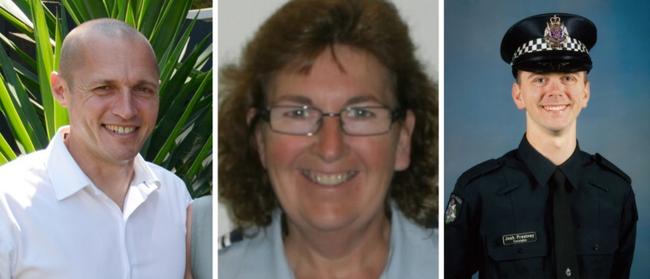 Senior Constable Kevin King, Leading Senior Constable Lynette Taylor and Constable Joshua Prestney died in the crash.