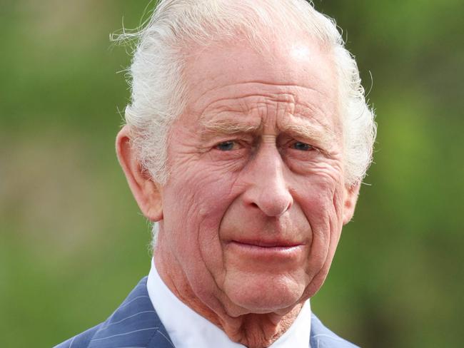 (FILES) Britain's King Charles III looks on during an official welcoming ceremony at the Arc de Triomphe in Paris on September 20, 2023, on the first day of a state visit to France. Britain's King Charles III will attend hospital next week for a corrective procedure to treat an enlarged prostate, Buckingham Palace said January 17, 2024. (Photo by Chris Jackson / POOL / AFP)