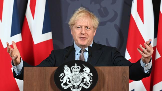 Britain's Prime Minister Boris Johnson.