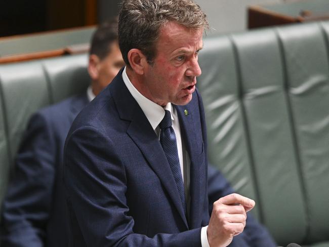 Mr Cameron’s uncle, Dan Tehan in Parliament House in Canberra. Picture: Martin Ollman