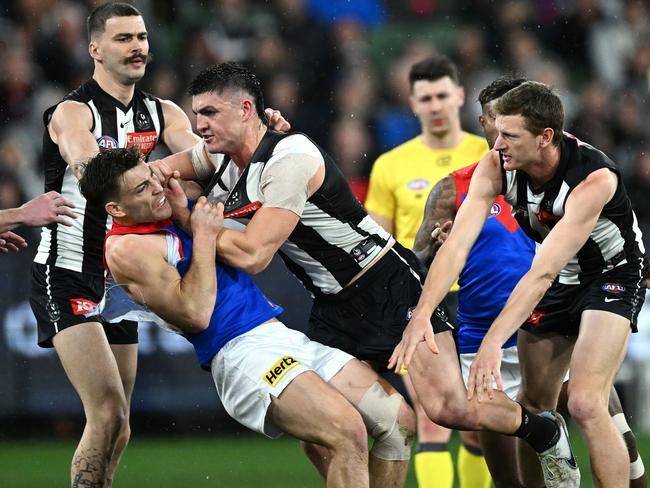 Demon’s father savages ‘disgusting’ AFL over Maynard call