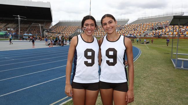 Rhani and Zara Hagan. Picture: Jason O'Brien.