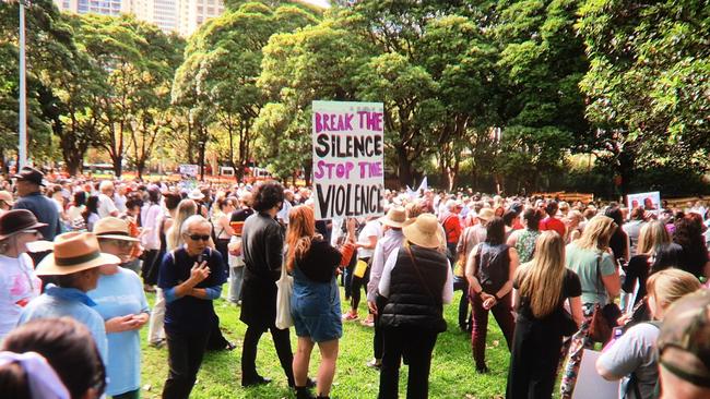 One woman is killed every four days in Australia as according to new findings from advocacy group Destroy the Joint. Picture: Sam Ruttyn