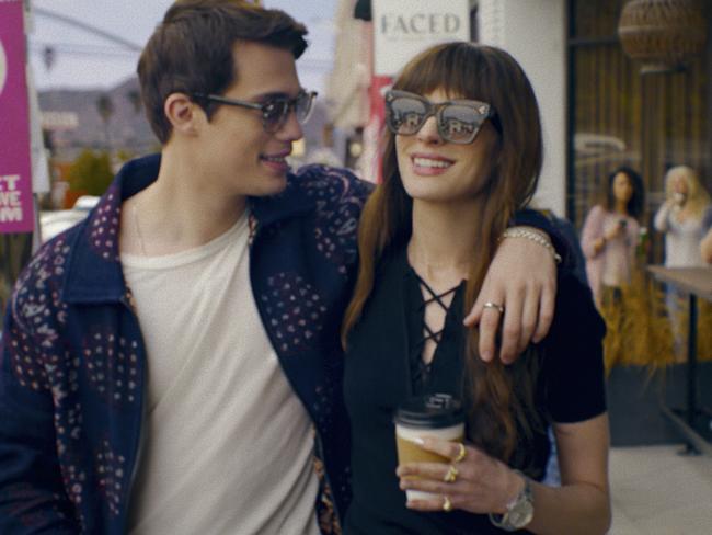 Nicholas Galitzine and Anne Hathaway in Prime Video’s The Idea of You.