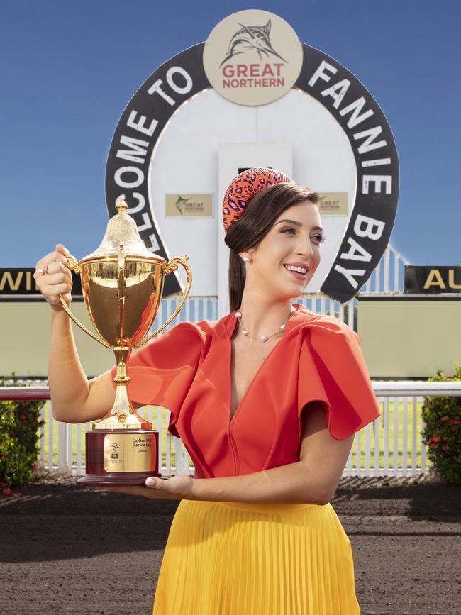 2020 Great Northern Darwin Cup Carnival ambassador Lily North. Picture: Supplied