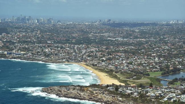 There is a changing of the guard in the property market on the northern beaches. Picture: (AAP IMAGE / Troy Snook)