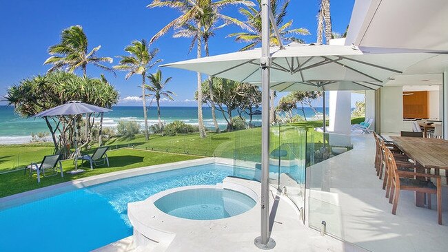 Webb House at 17 Webb Rd, Sunshine Beach, is the most expensive home ever sold in Queensland. Picture: Damien Davidson Builders.