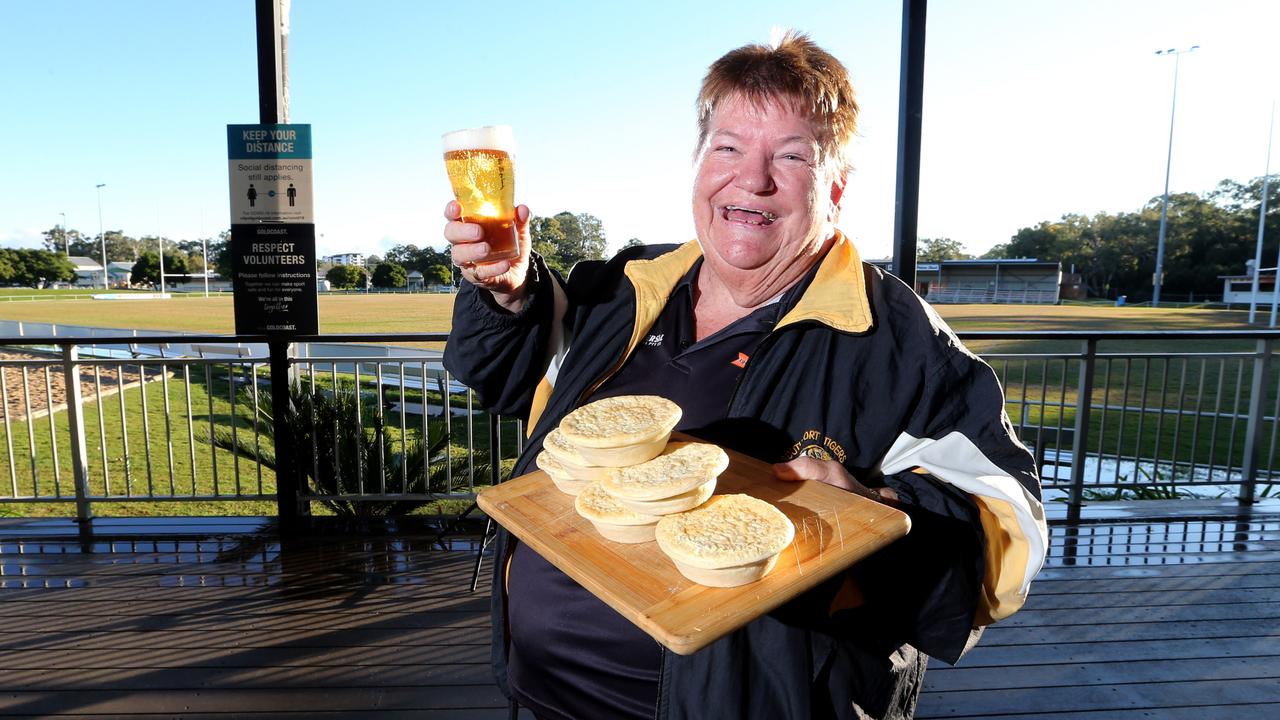 Club treasure and canteen and bar purchaser Gail Manning at Southport Leagues Club ahead of Israel Folau’s debut. Picture by Richard Gosling