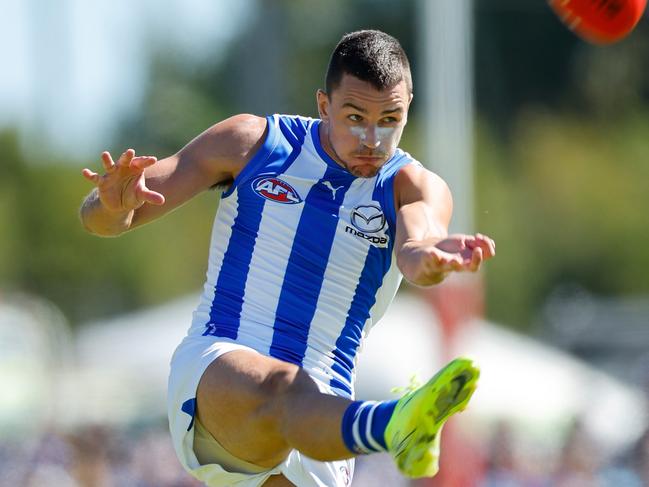 Luke Davies-Uniacke of the Kangaroos. Picture: James Worsfold/Getty Images.