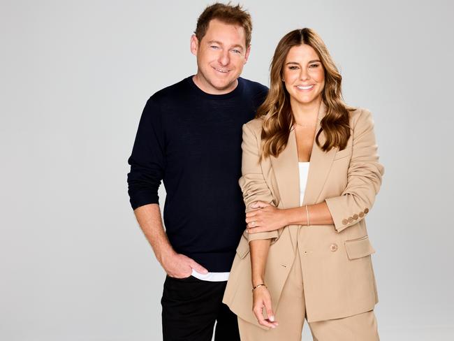 Melbourne listeners have backed Jase Hawkins and Lauren Phillips from Nova 100. Picture: Supplied