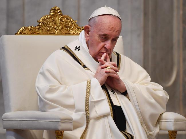 Pope Francis. Picture: AFP