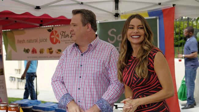 New episodes of Modern Family, starring Eric Stonestreet and Vergara, were due out in Australia this month.