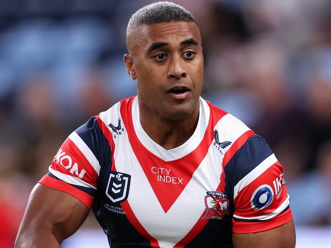 Michael Jennings is set to play his 300th NRL game against the Knights. Picture: Cameron Spencer/Getty Images