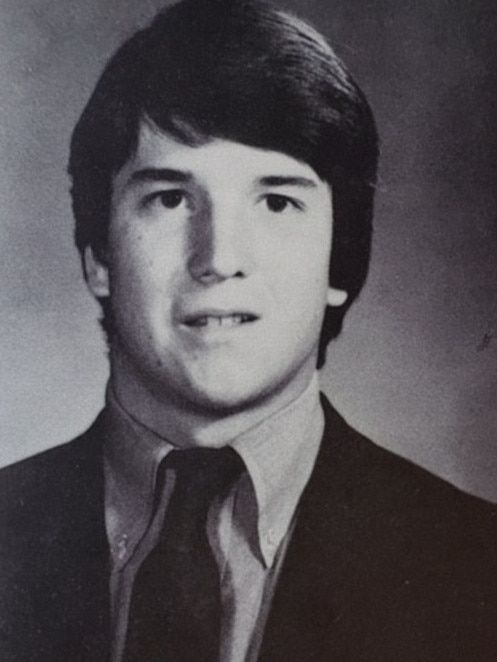 Brett Kavanaugh in his high school yearbook. Picture: Supplied