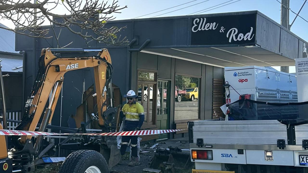 Much loved coffee spot, Ellen and Rod, have been devastated after an early morning crash. Facebook: David Martin Ipswich