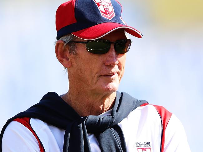 Wayne Bennett will take charge of the England team to contest the Rugby League World Cup Nines at Bankwest Stadium in October. Picture: Getty Images 