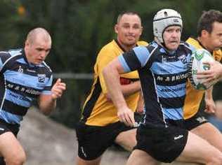 Maroochydore’s Cole Dalton goes for a run against Caloundra. Picture: Brett Wortman