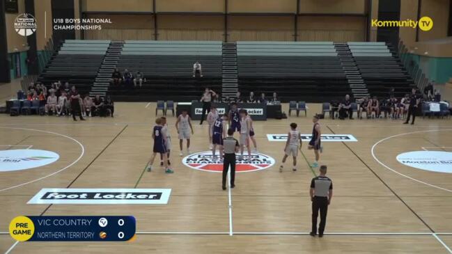 Replay: Basketball Australia Under-18 National Championships Day 3 - Victoria Country v Northern Territory (Boys)