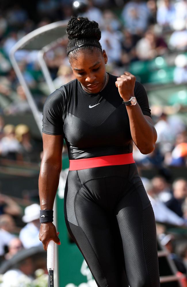 Serena Williams’ outfit is the talk of the tournament.