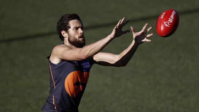 Josh Kelly spent plenty of time on a wing against the Kangaroos. Picture: Ryan Pierse/Getty Images