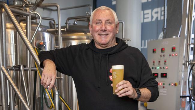 Sydney Brewery's Richard Feyn said craft breweries were being “crippled”. Picture: NewsWire / Christian Gilles,