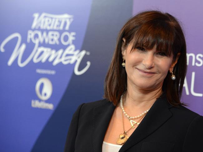 Leaked ... Emails from Amy Pascal, Sony Pictures Entertainment co-chairman, show her to make racially insensitive jokes about President Obama. Picture: Jordan Strauss/Invision/AP