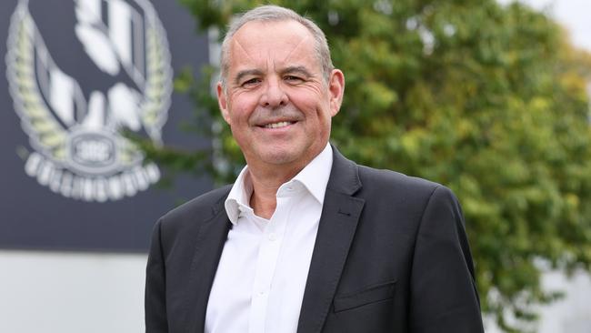 Mark Korda Collingwood’s AFL president.