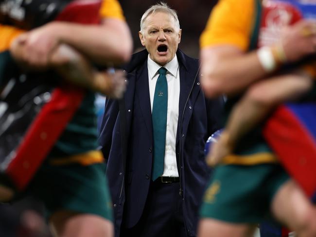 Rugby Australia were desperate to keep Joe Schmidt as Wallabies coach through to the home World Cup in 2027 Picture: Getty Images