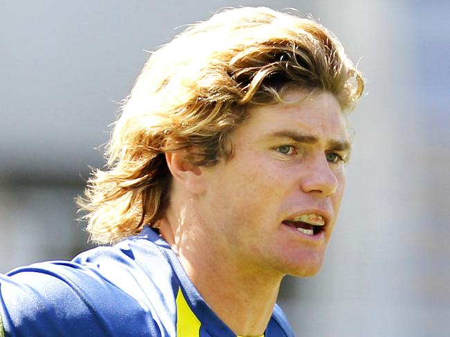 Wallabies captains run ahead of the test match against Argentina at Skilled Park, Robina, on Saturday night - Berrick Barnes