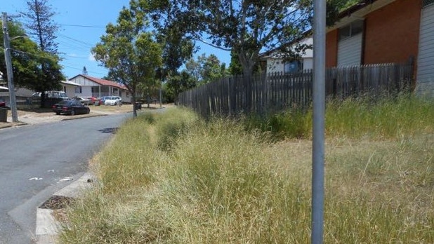 Libra St, Inala. Many streets in Brisbane don’t have footpath, or have incomplete paths.