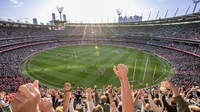 Will the 2022 Grand Final be the last played in the day? Picture: Jason Edwards