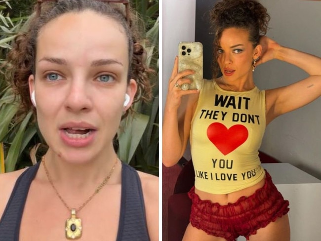 Abbie Chatfield has shared the "disgusting" trend that has emerged. Picture: TikTok/AbbieChatfield