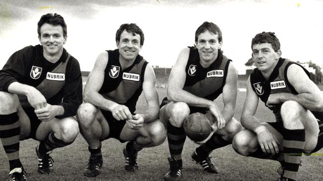 Anthony, Terry, Neale and Chris Daniher.