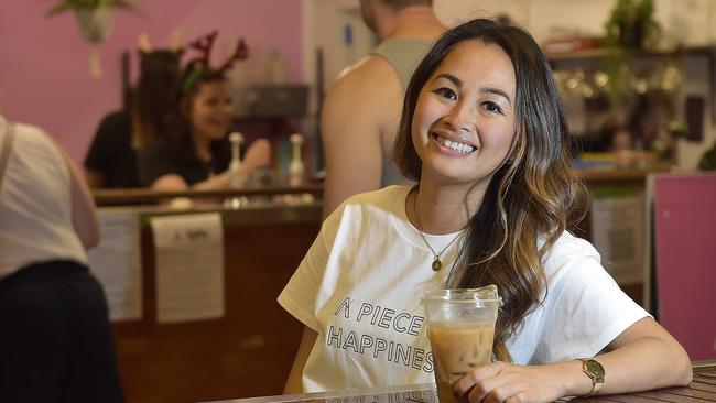 Owner of Annee’s Caphe Sua Da, Annee Nguyen at her Warrina store. PICTURE: MATT TAYLOR.