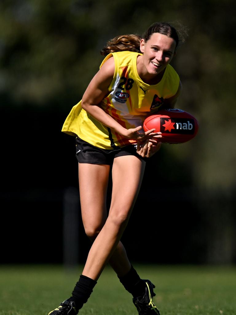 Cassie McWilliam. Picture: Morgan Hancock/AFL Photos/via Getty Images