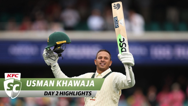 Khawaja on verge of double ton - his day 2 highlights