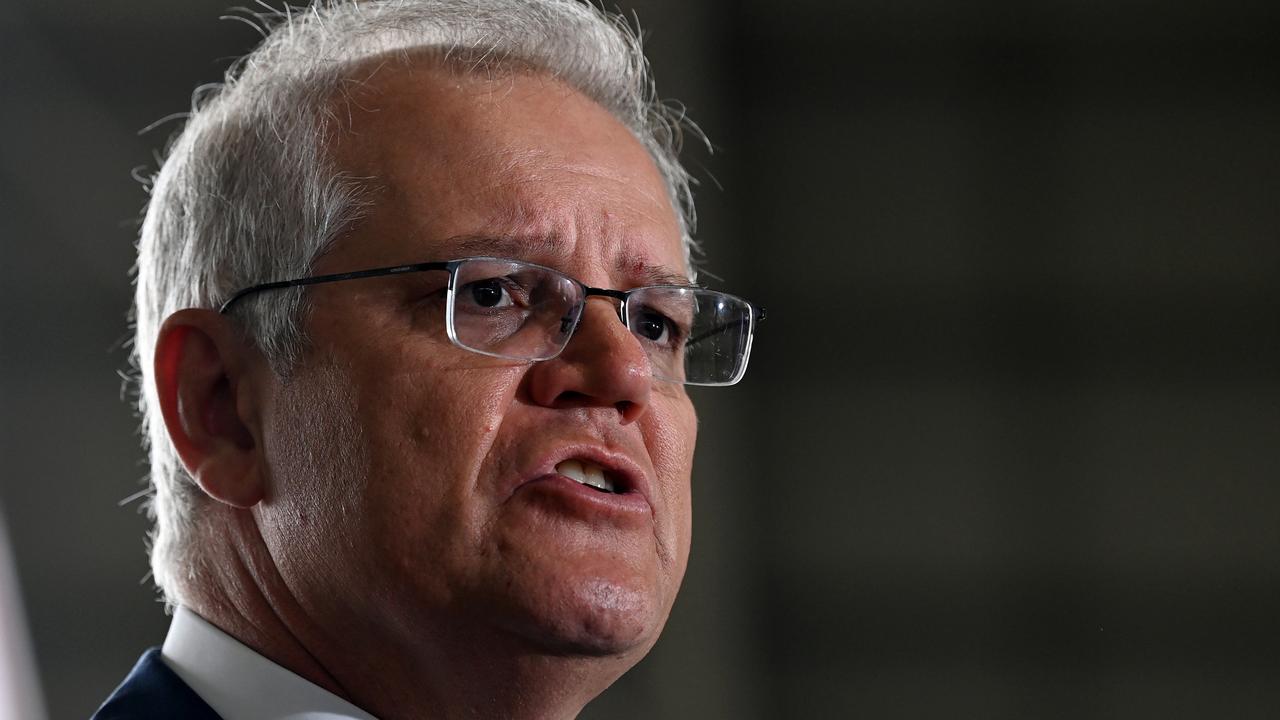 Prime Minister Scott Morrison says the plan gets the balance right. Picture: NCA NewsWire/Bianca De Marchi