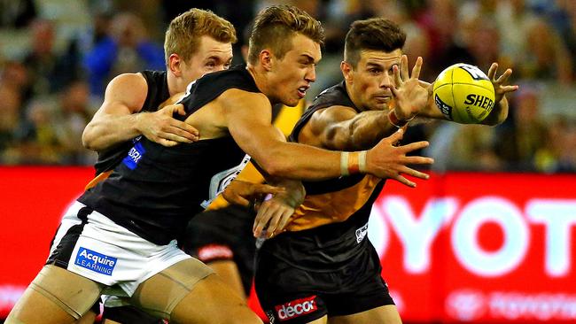 Richmond and Carlton will face off in Round 1. Picture: George Salpigtidis