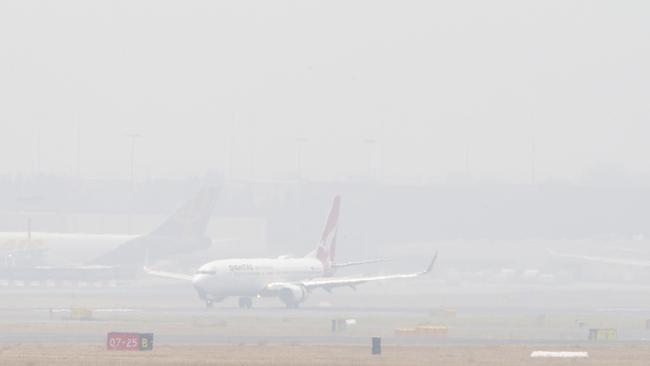 The travel alert warned US tourists to ‘consider postponing your travel plans to areas where air quality is significantly affected by bushfire conditions’. Picture: Getty Images